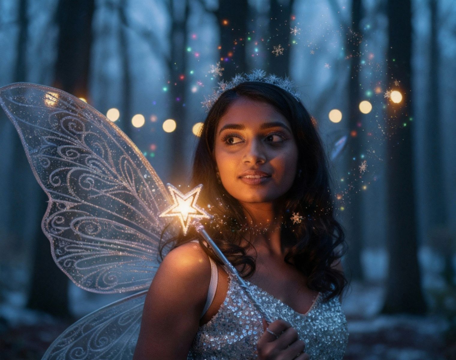 Christmas Fairy Woman