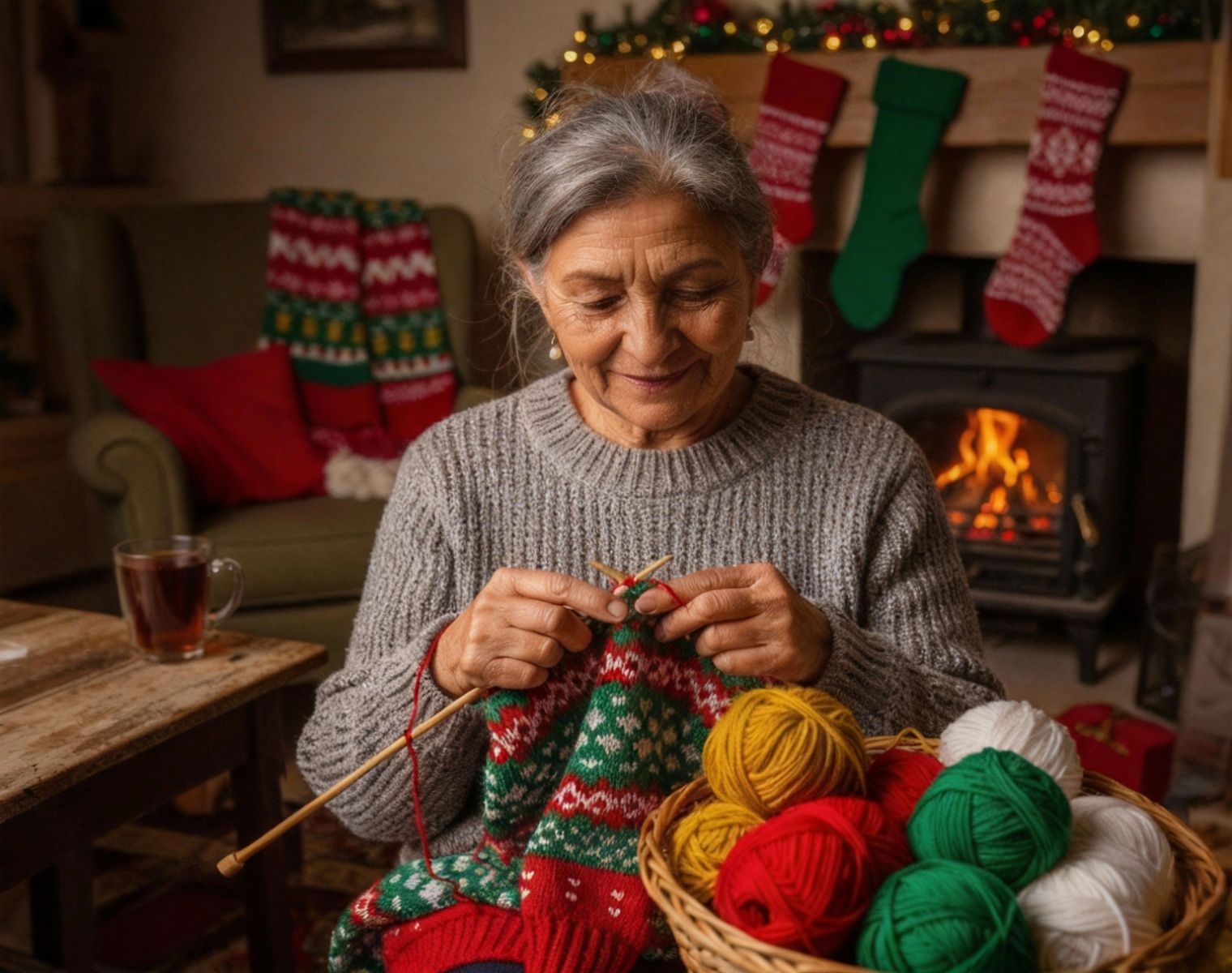 Christmas Knitter