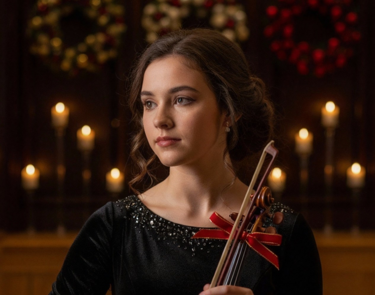 Christmas Violinist