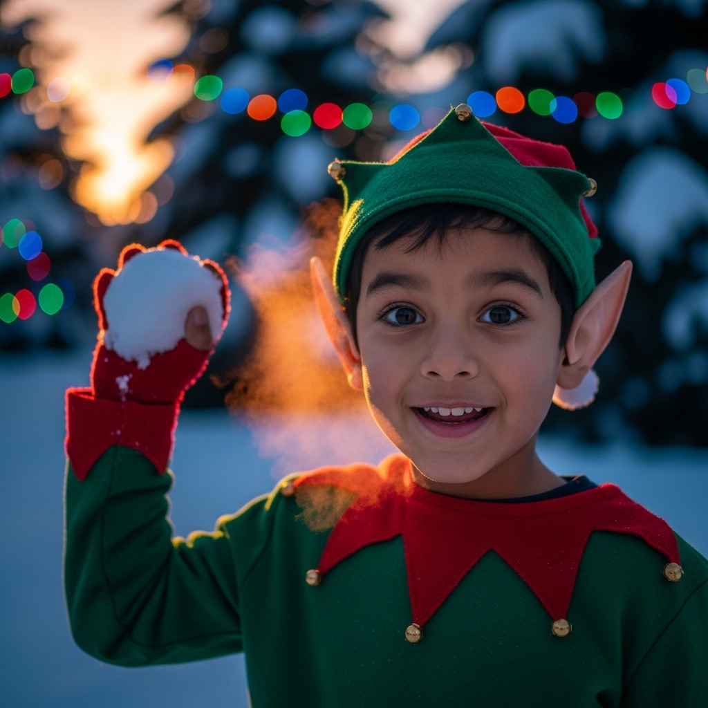 Elf Snowball Fight