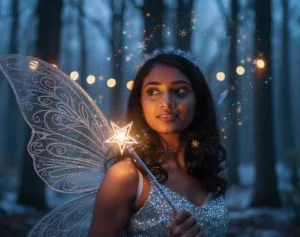 Christmas fairy example design