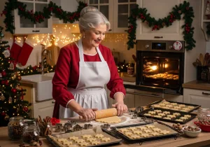 Christmas kitchen example design
