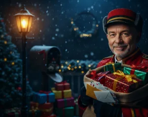 Christmas post example design
